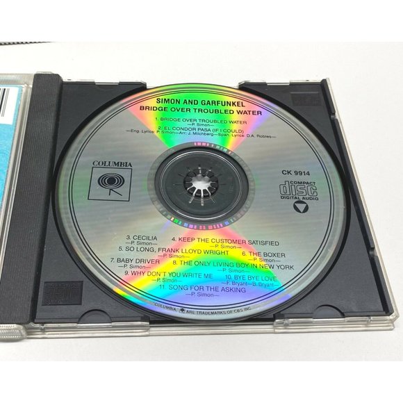 Simon and Garfunkel Bridge Over Troubled Water Pop Music CD Digitally Mastered - Picture 2 of 6